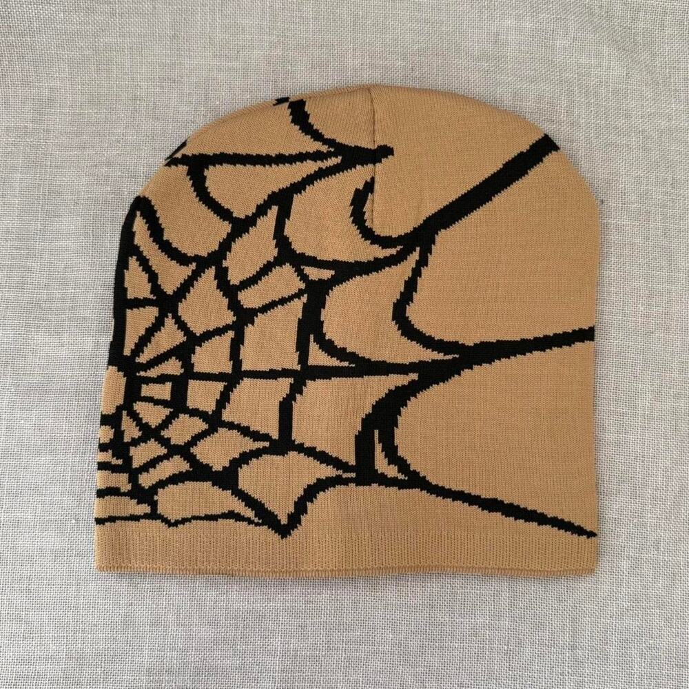 Brown and black spider web MENS1